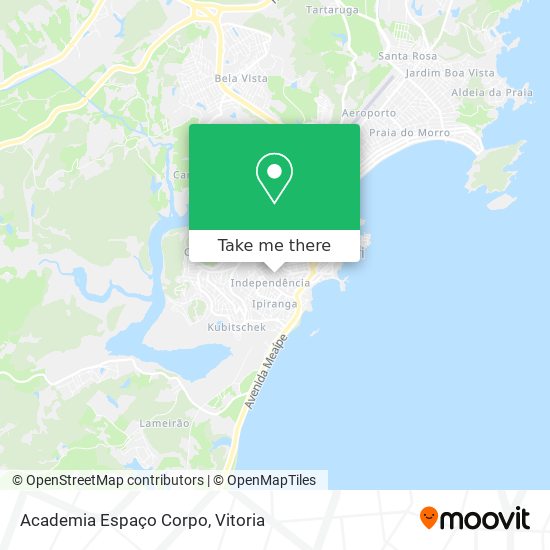 Academia Espaço Corpo map