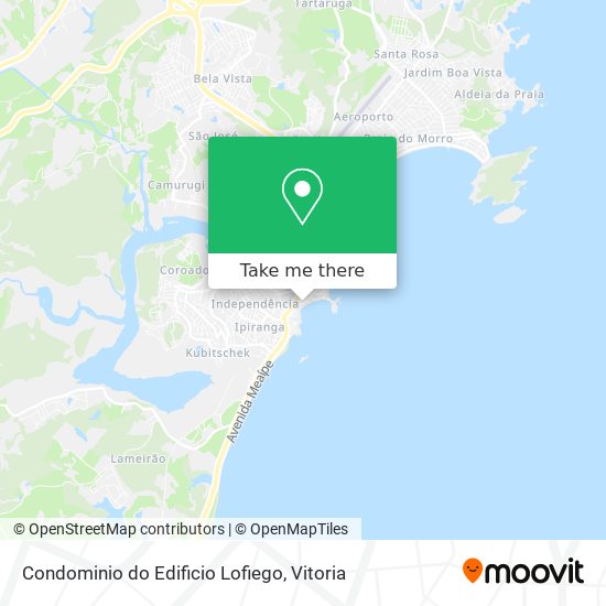 Condominio do Edificio Lofiego map