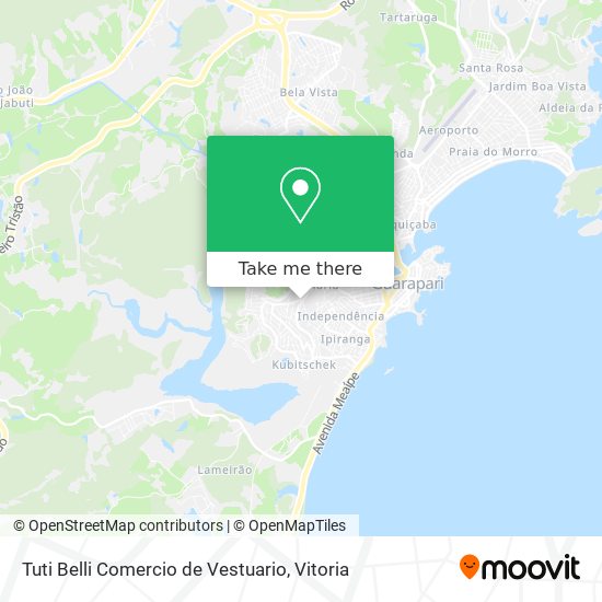 Tuti Belli Comercio de Vestuario map
