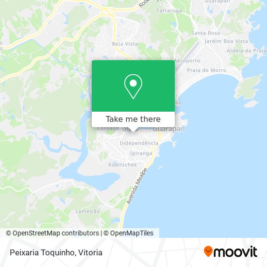 Peixaria Toquinho map