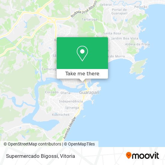 Supermercado Bigossi map