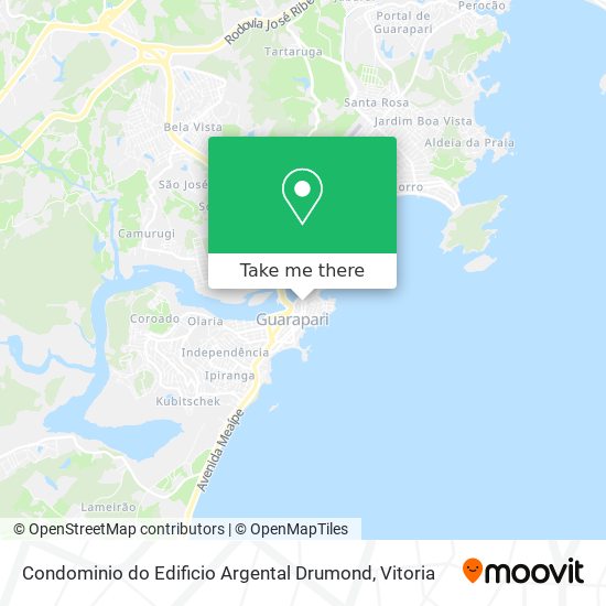 Condominio do Edificio Argental Drumond map
