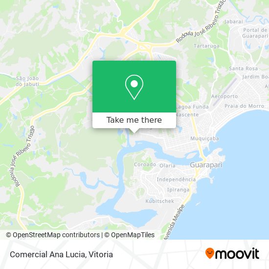 Comercial Ana Lucia map