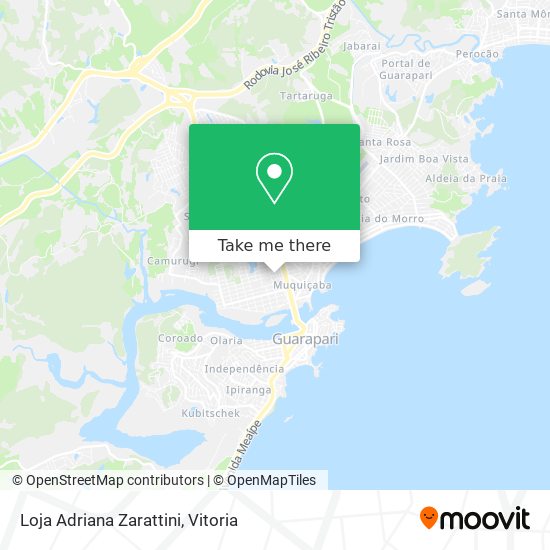 Loja Adriana Zarattini map