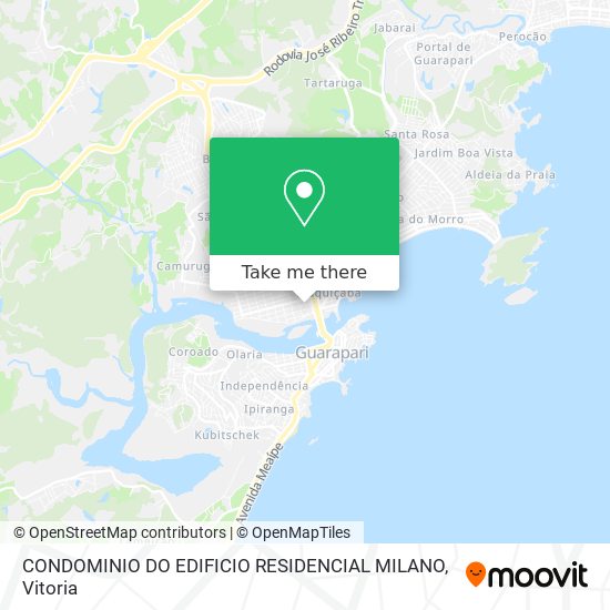 CONDOMINIO DO EDIFICIO RESIDENCIAL MILANO map