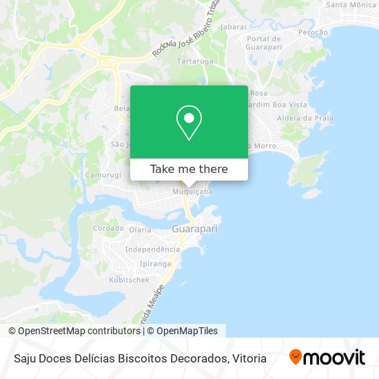 Saju Doces Delícias Biscoitos Decorados map