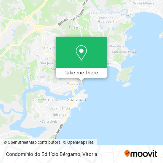 Condomínio do Edifício Bérgamo map
