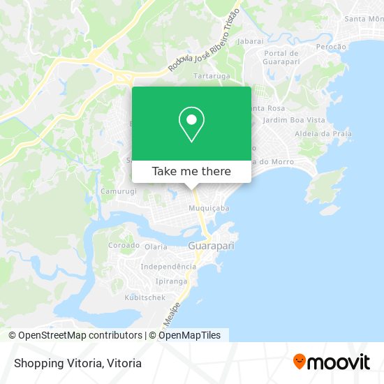 Shopping Vitoria map