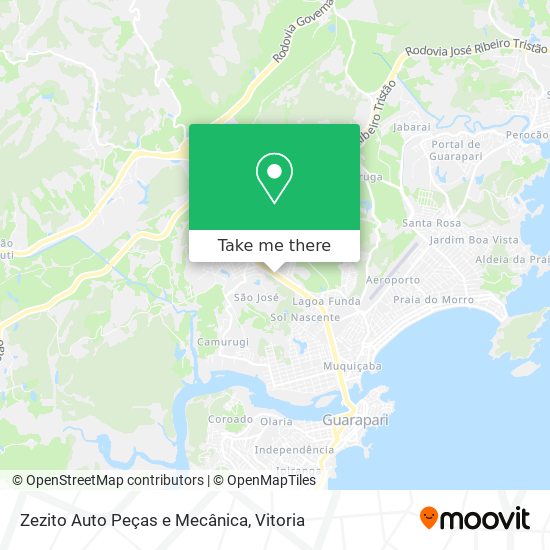 Zezito Auto Peças e Mecânica map