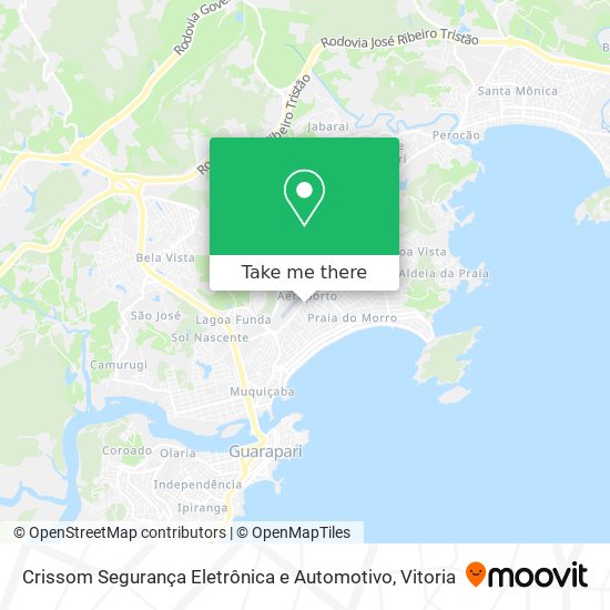 Crissom Segurança Eletrônica e Automotivo map