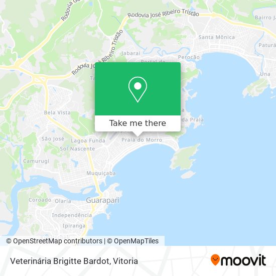 Veterinária Brigitte Bardot map