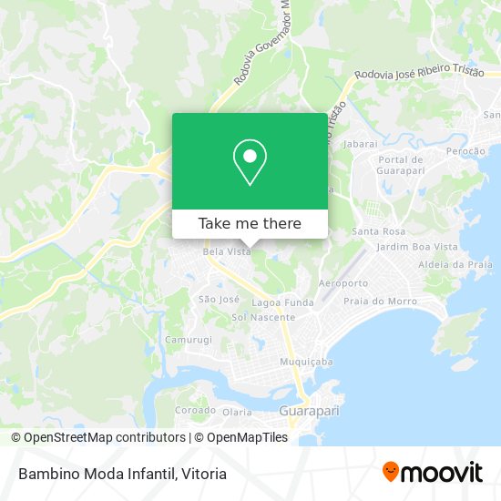 Bambino Moda Infantil map