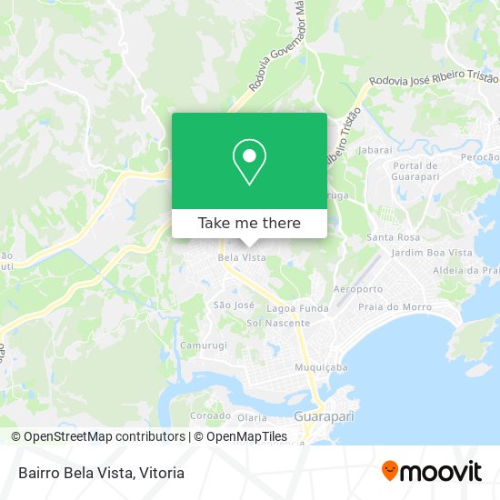 Bairro Bela Vista map