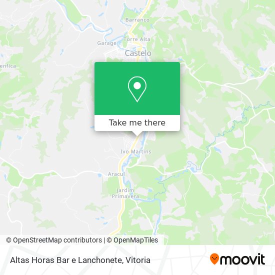 Altas Horas Bar e Lanchonete map