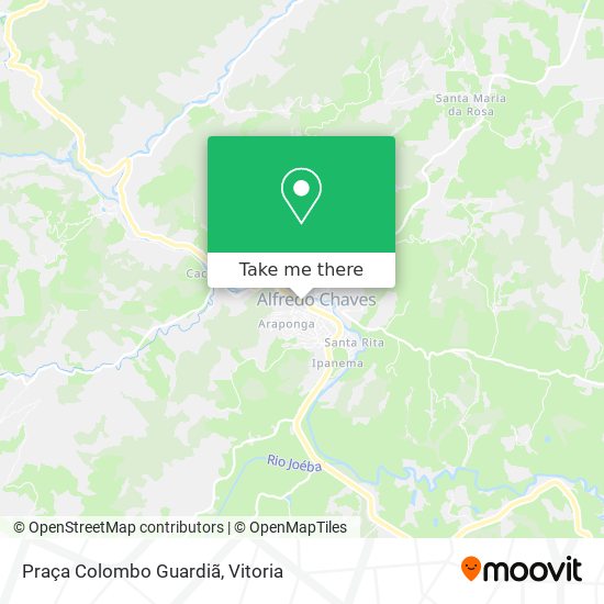 Praça Colombo Guardiã map