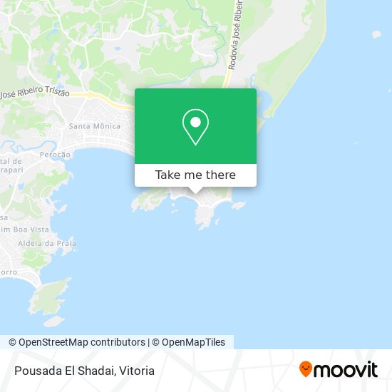 Pousada El Shadai map