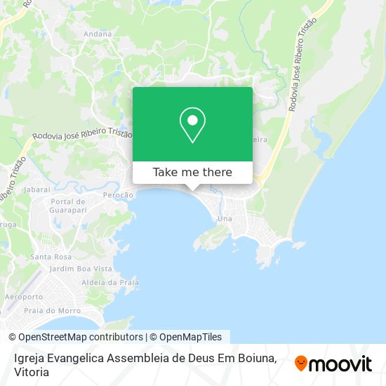 Igreja Evangelica Assembleia de Deus Em Boiuna map