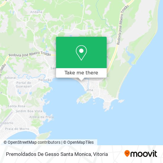 Premoldados De Gesso Santa Monica map