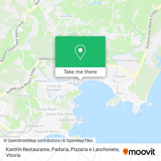 Kanttin Restaurante, Padaria, Pizzaria e Lanchonete map