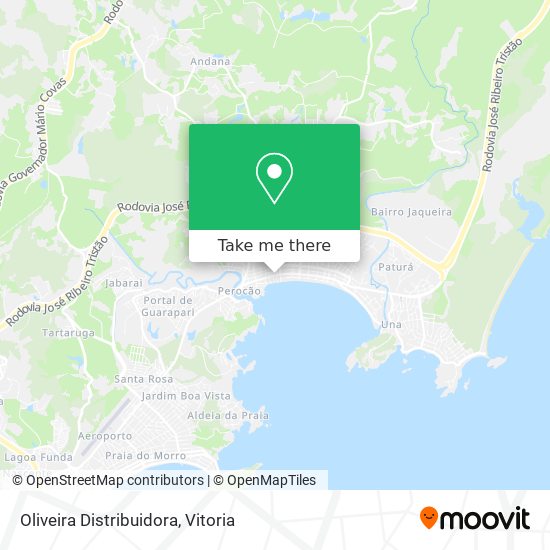Oliveira Distribuidora map