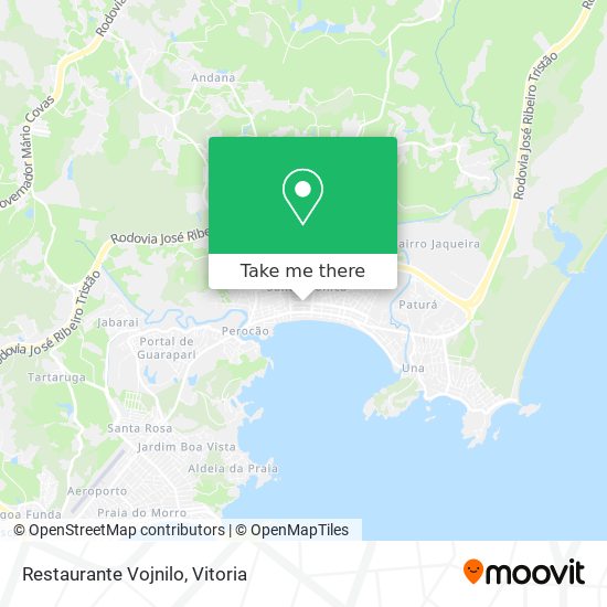 Restaurante Vojnilo map