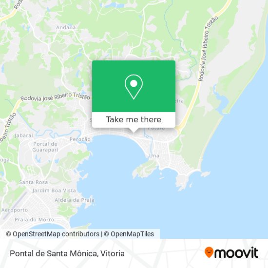 Pontal de Santa Mônica map