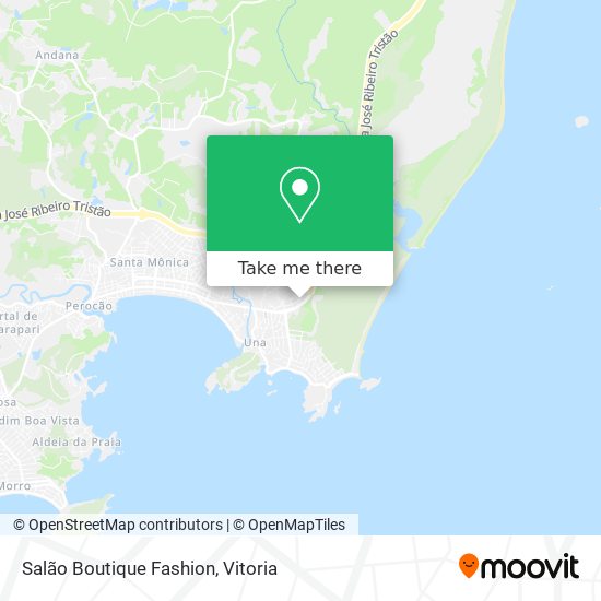 Salão Boutique Fashion map