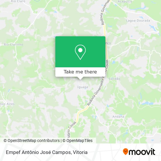 Empef Antônio José Campos map