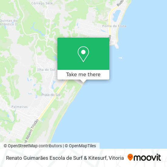 Renato Guimarães Escola de Surf & Kitesurf map