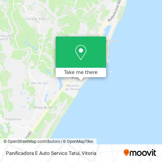 Panificadora E Auto Servico Tatui map