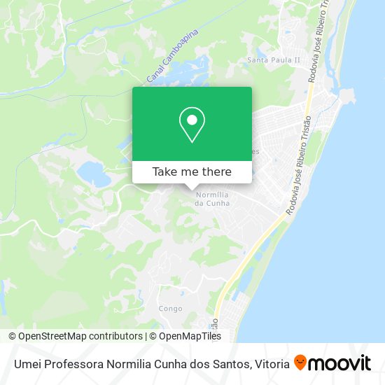 Umei Professora Normilia Cunha dos Santos map