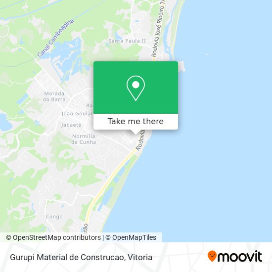 Gurupi Material de Construcao map