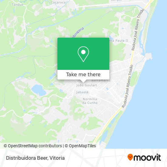 Distribuidora Beer map