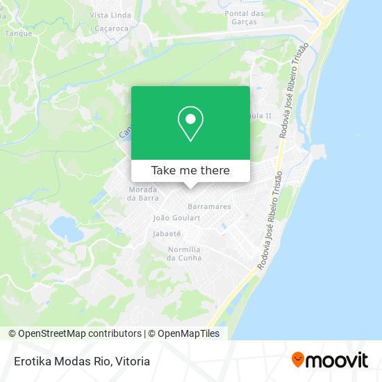 Erotika Modas Rio map