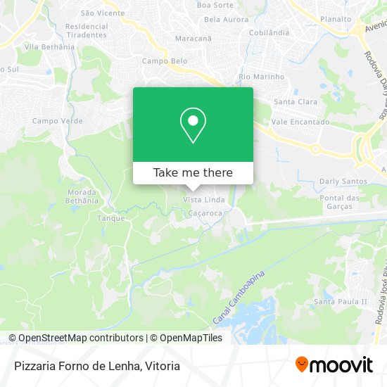 Pizzaria Forno de Lenha map