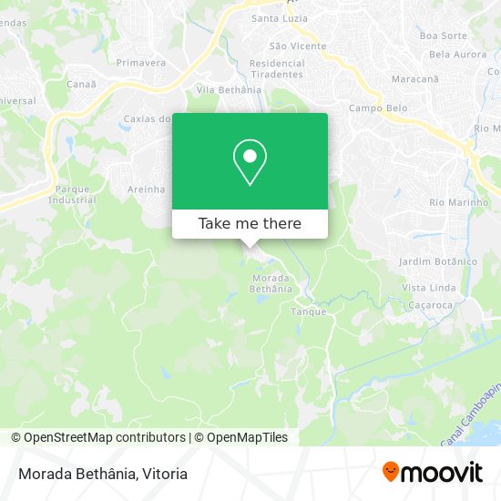 Morada Bethânia map