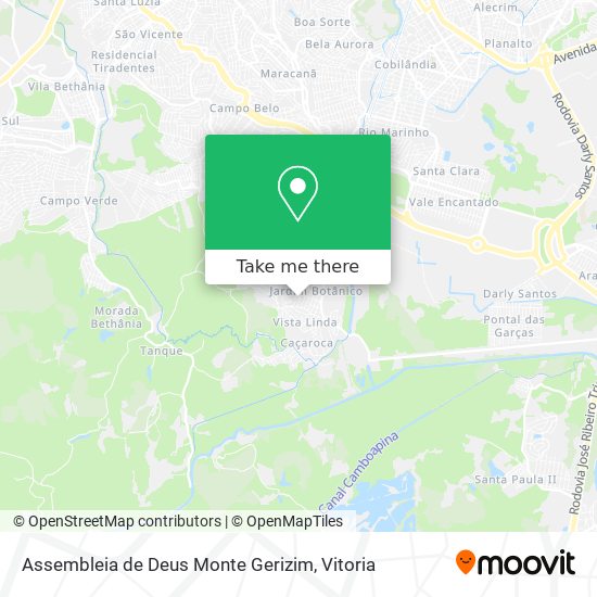 Assembleia de Deus Monte Gerizim map