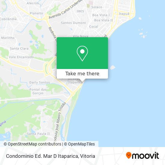 Mapa Condominio Ed. Mar D Itaparica