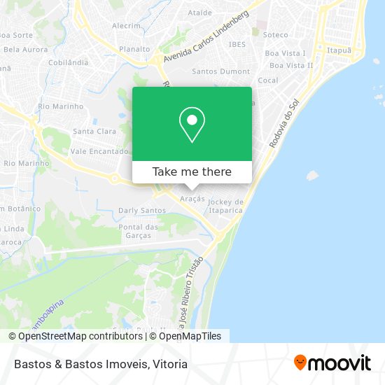 Bastos & Bastos Imoveis map