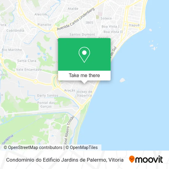 Condominio do Edificio Jardins de Palermo map