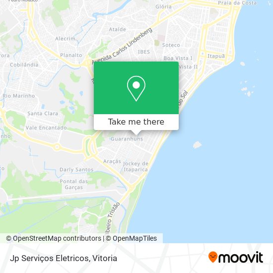 Jp Serviços Eletricos map
