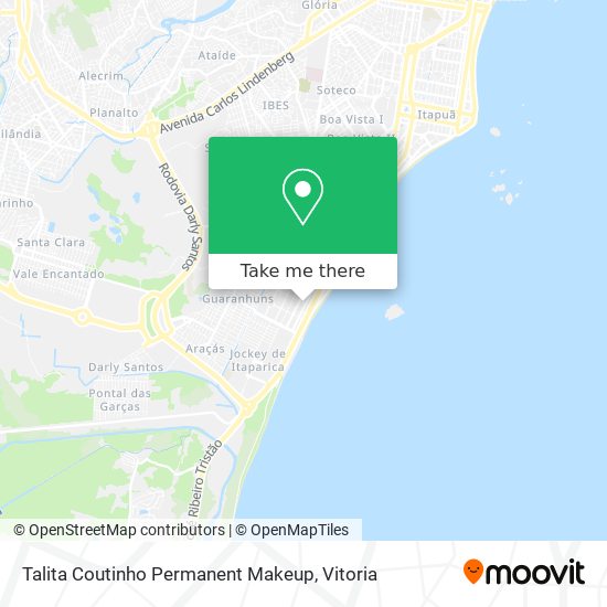 Talita Coutinho Permanent Makeup map