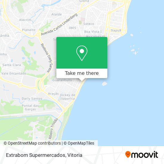 Extrabom Supermercados map