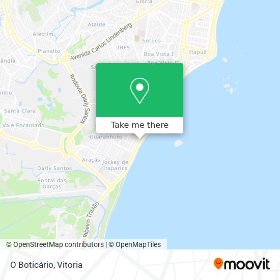 O Boticário map
