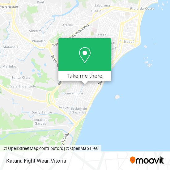 Katana Fight Wear map