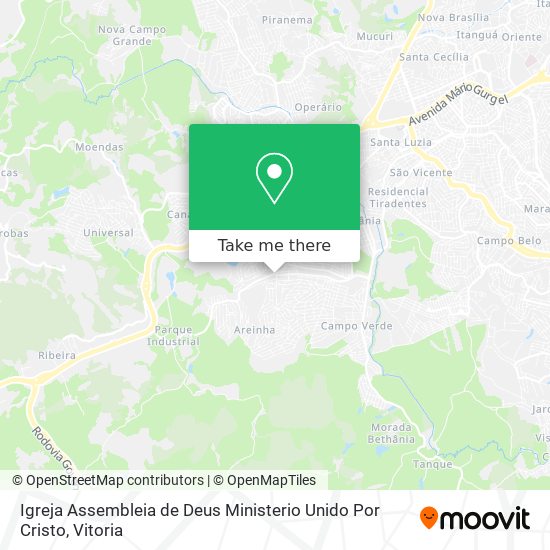 Igreja Assembleia de Deus Ministerio Unido Por Cristo map
