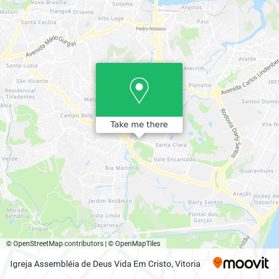 Igreja Assembléia de Deus Vida Em Cristo map