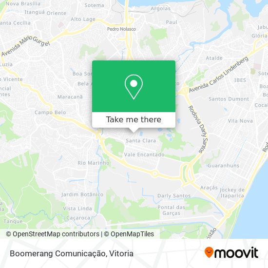 Boomerang Comunicação map