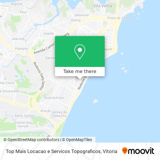 Top Mais Locacao e Servicos Topograficos map