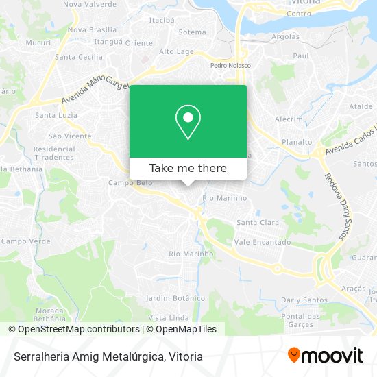 Serralheria Amig Metalúrgica map